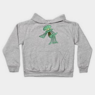 That strange squid Kids Hoodie